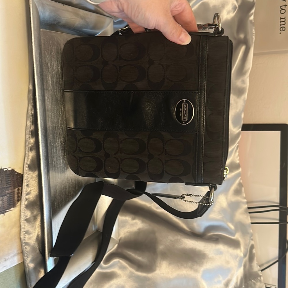 Authentic Coach crossbody.